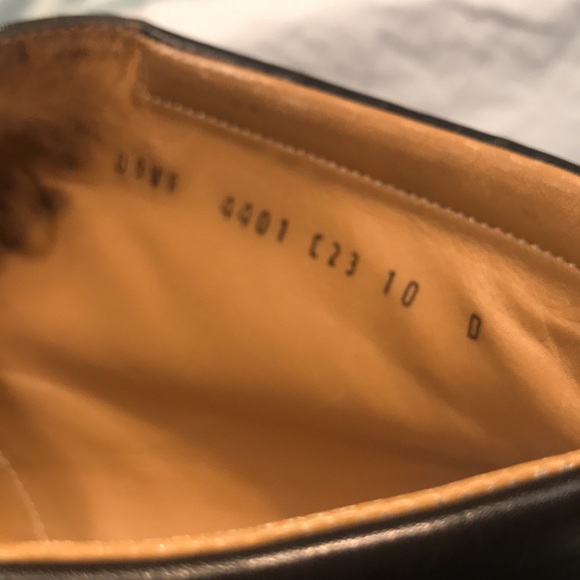 Salvatore Ferragamo leather chukka boots size 10/D used conditions main image 4